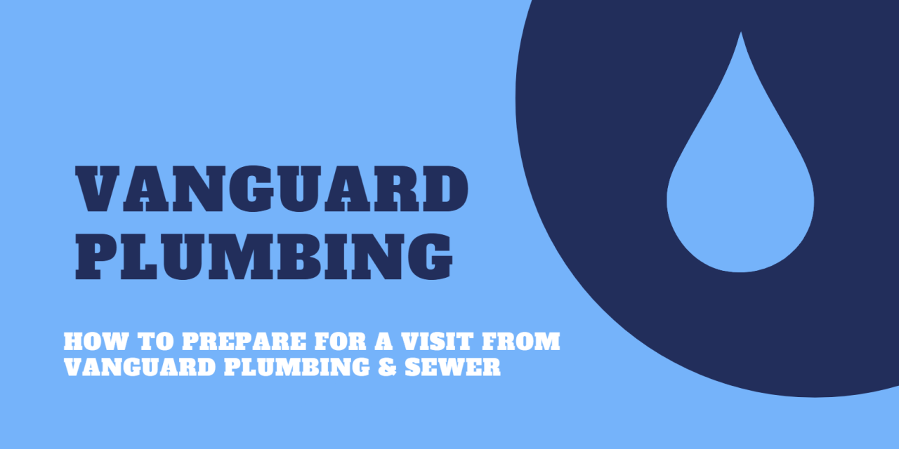 How to Prepare for a Visit from Vanguard Plumbing & Sewer